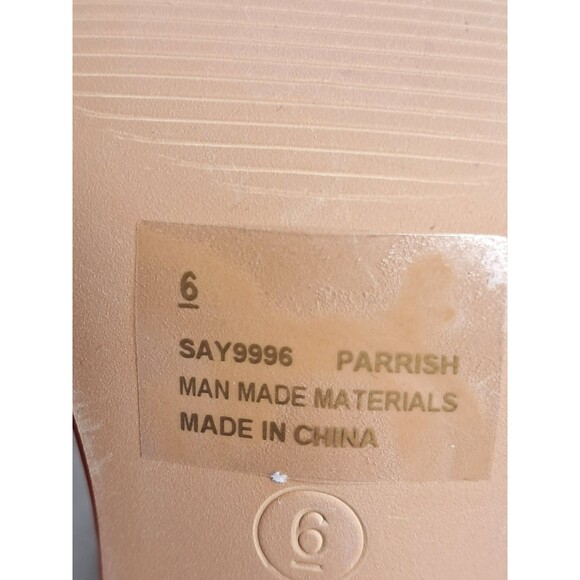 New Cape Robbin Parrish Multi Open Pointed Toe Stiletto Heel Foldover Boots Sz 6 - Picture 10 of 10